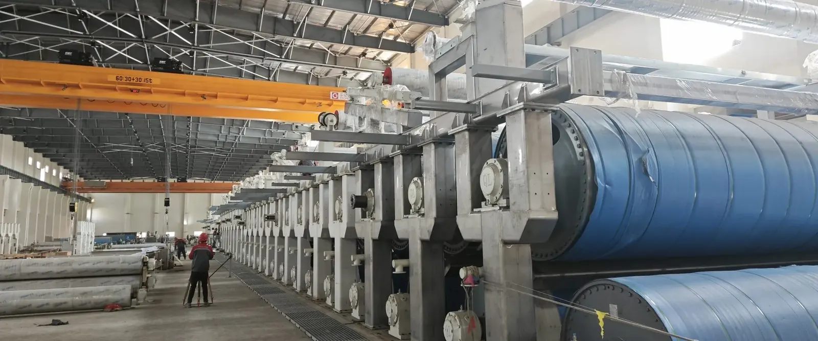 Dryer section installation